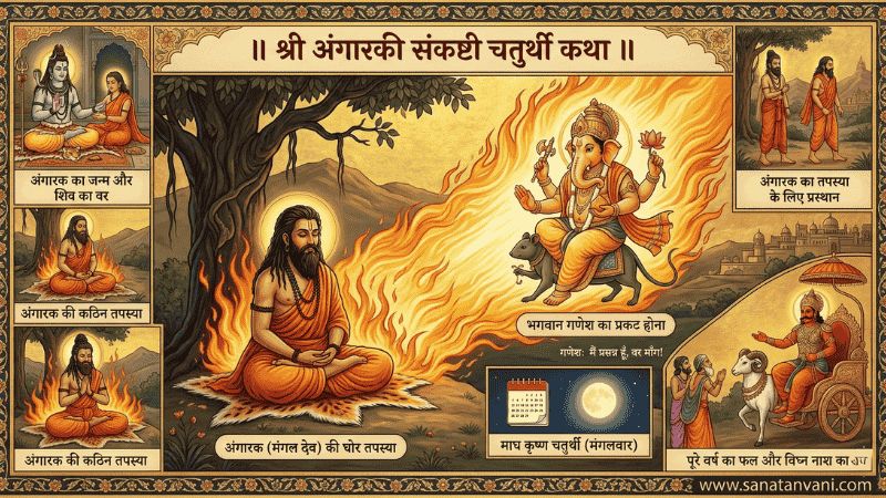 अंगारकी संकष्टी चतुर्थी कथा