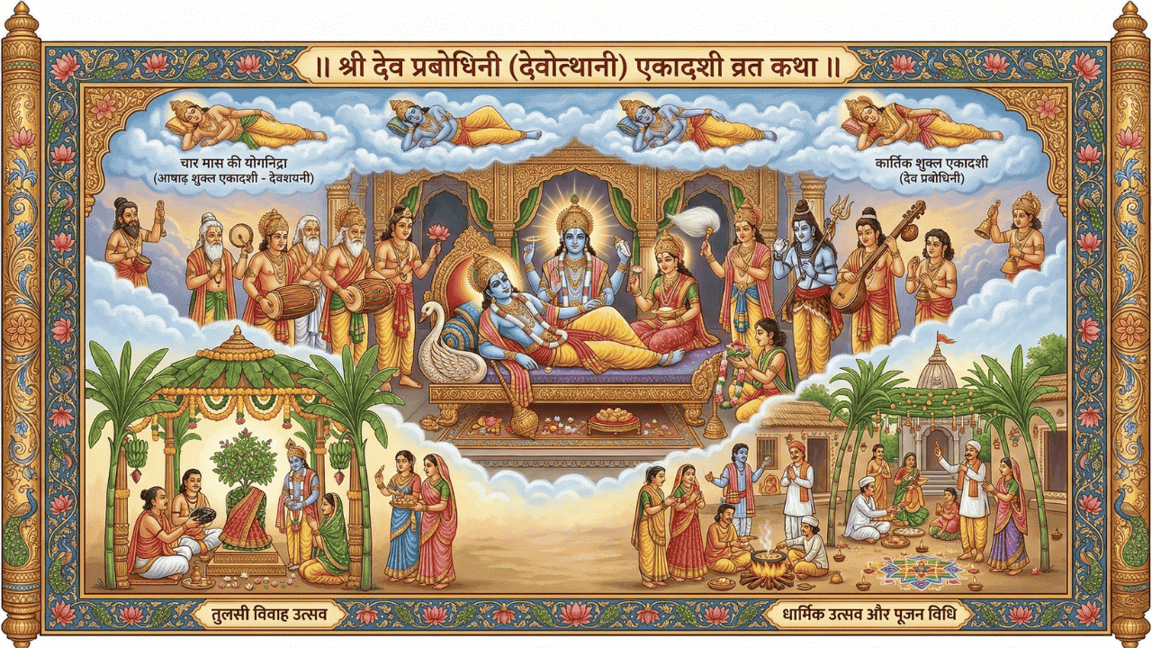 देव प्रबोधिनी व्रत कथा