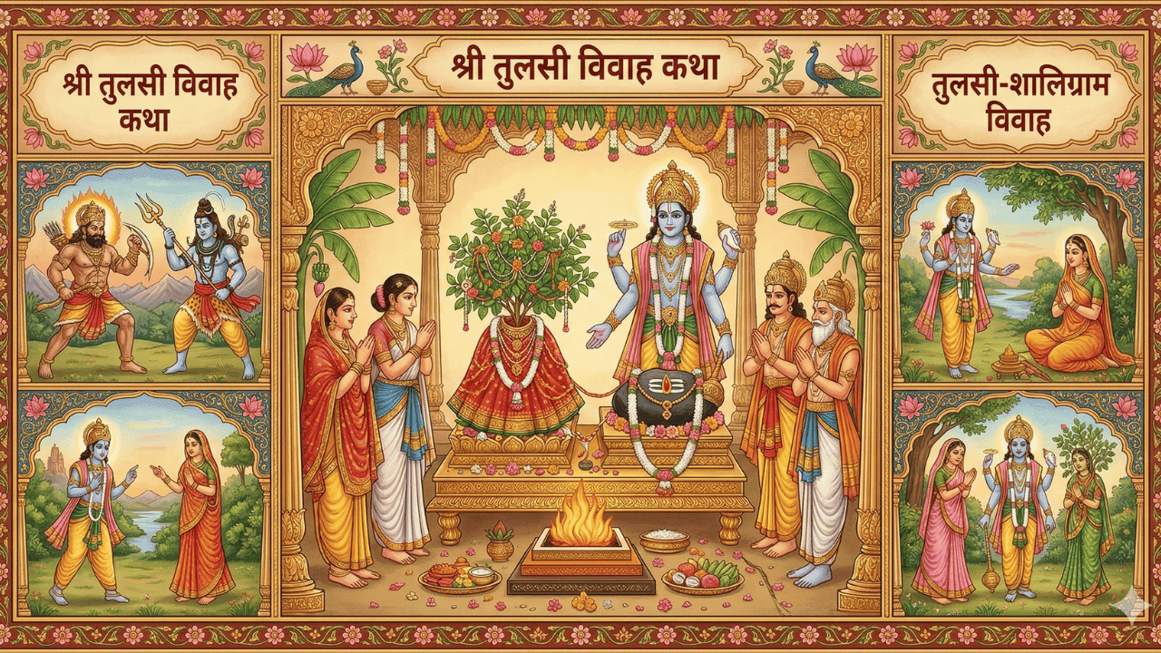 तुलसी विवाह कथा