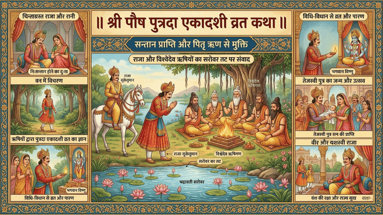 पौष पुत्रदा एकादशी व्रत कथा