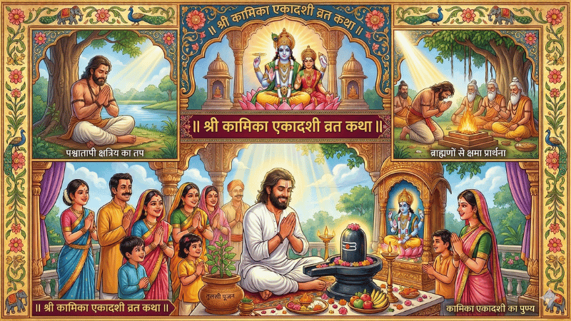 कामिका एकादशी व्रत कथा