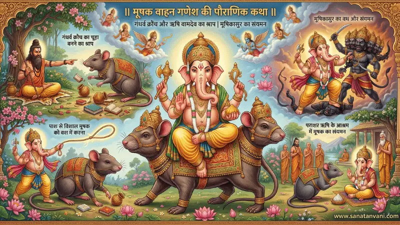 मूषक वाहन की कथा