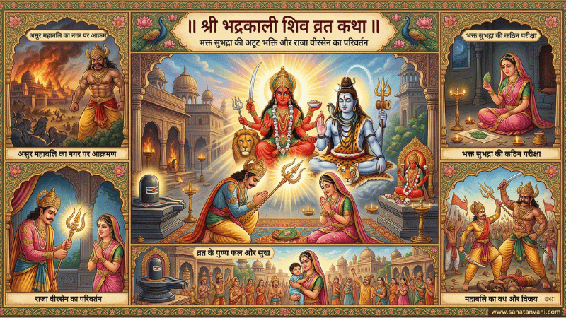 भद्रकाली शिव व्रत कथा