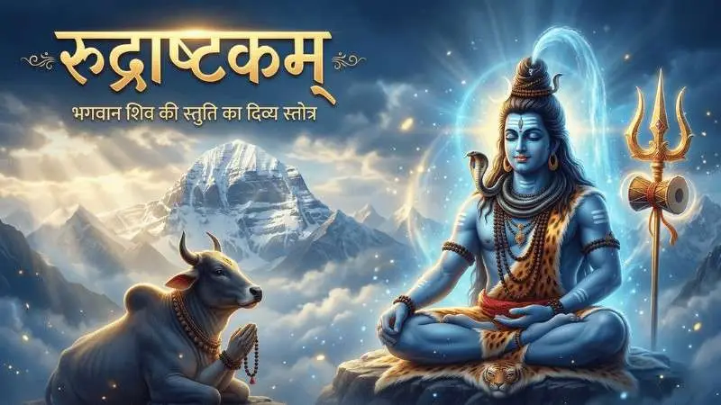 रुद्राष्टकम्, हिन्दी अर्थ, लाभ और विधि