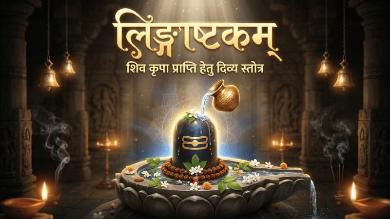 लिङ्गाष्टकम् -हिन्दी अर्थ, लाभ और पाठ विधि