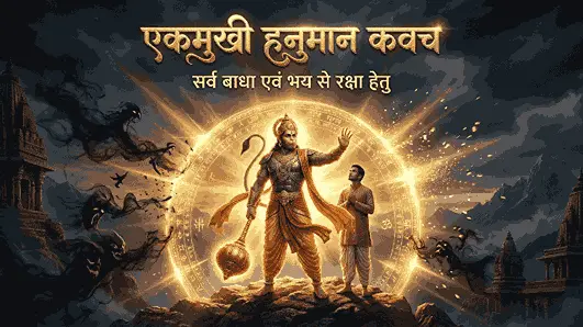 एकमुखी हनुमान कवच, हिन्दी अर्थ, लाभ और विधि
