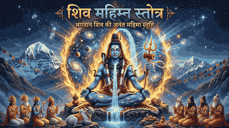 शिव महिम्न स्तोत्र हिन्दी अर्थ, लाभ एवं पाठ विधि