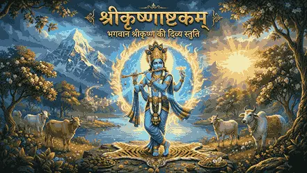 सम्पूर्ण श्रीकृष्णाष्टकम्